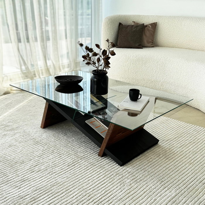 Hanah Home Livello - Black, Chesnut